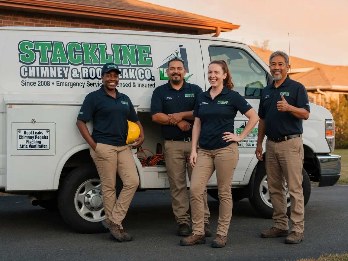 Chimney flashing repair company in Sargeant, MN